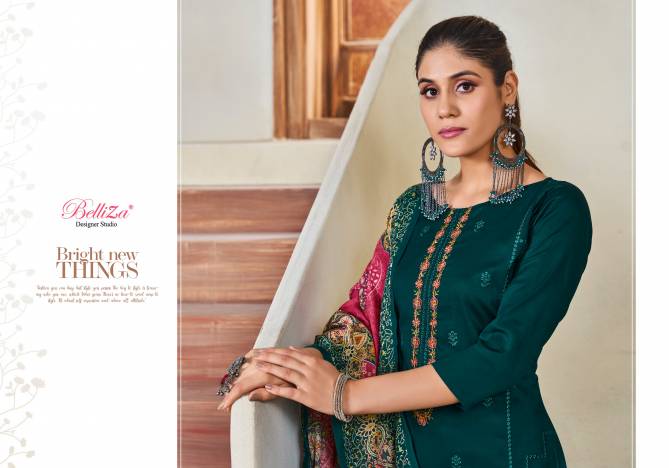 Jashn E Ishq Vol 10 By Belliza Jam Cotton Embroidery Dress Material Wholesale Price In Surat